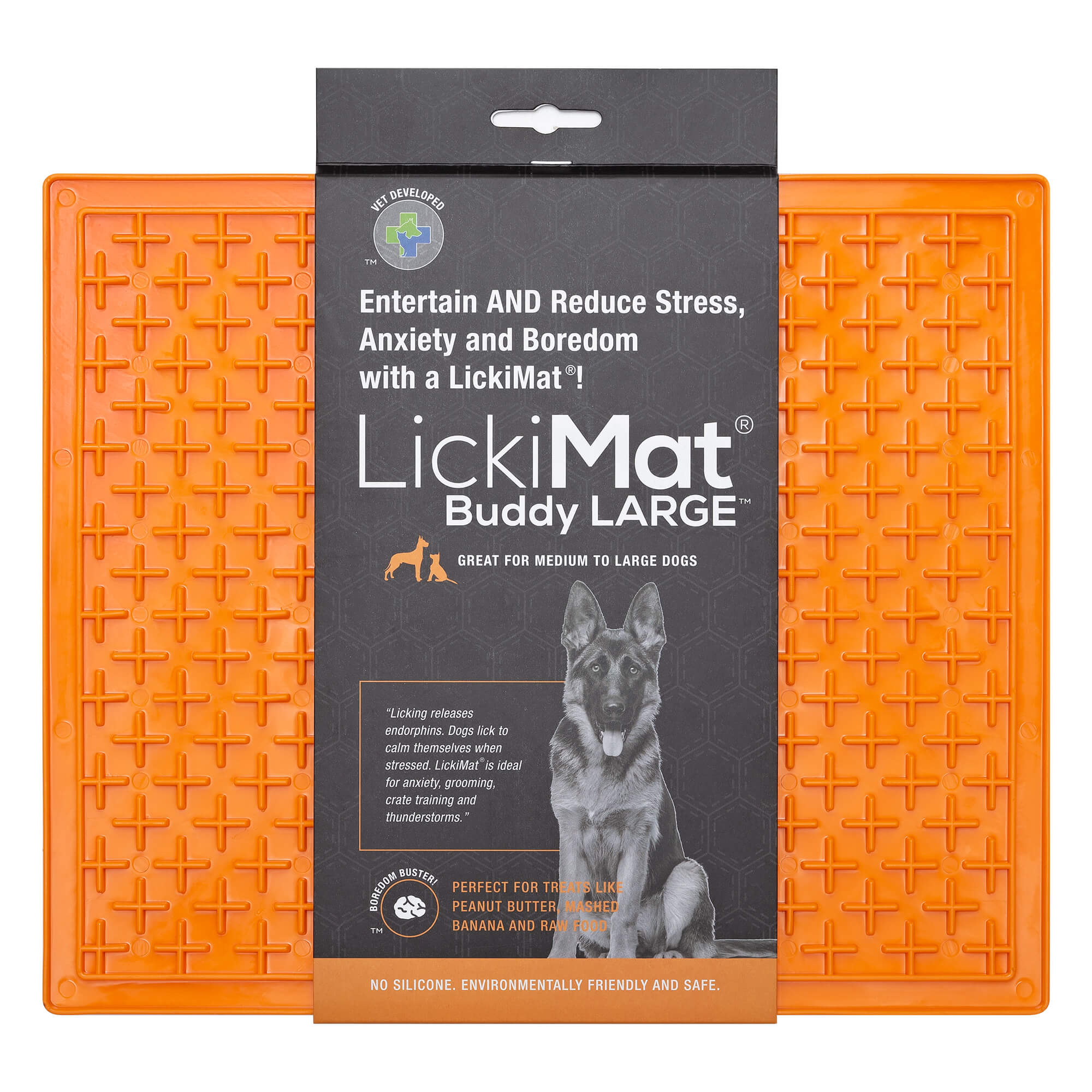 LickiMat - Buddy XL Orange
