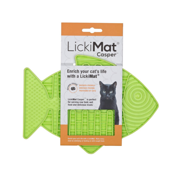 LickiMat Casper cat slow feeder