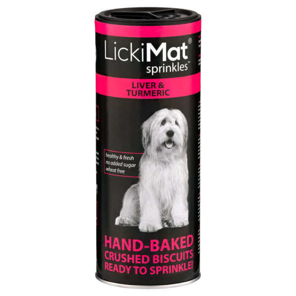 LickiMat Sprinkles liver turmeric dog treat